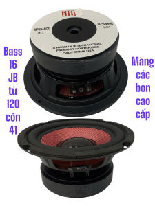 Loa bass 16 JB gân cao su màng các bon côn 42 - giá 1 cái hàng nhập
