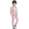 lontakids Kids Boys Formal Suit Long Sleeve Grey Blue Plaid Tuxedo Set Gentleman Children Birthday Wedding Party Suits Outfits For 2-14 Years. 