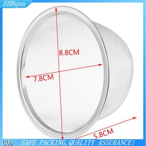 [COD] Reusable Stainless Steel Mesh Tea Infuser Strainer Teapot Tea Leaf Spice Filter