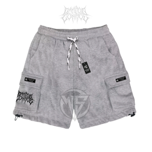 NEW Celana Cargo Pendek Pria Bahan Katun Fleece Warna Hitam/ Celana Cargo Cowok Keren Terbaru/ Celana Pendek Santai/ Short Pants Cargo Size M L XL XXL