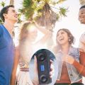 2Pack Bluetooth Speaker,3D Hi-Fi Bass Portable Wireless Bluetooth Speaker 5.0 with 12H Playtime,TWS Wireless Stereo Pairing,Microphone,Sound,Outdoors,FM Radio,Built-in Mic,TF,Aux,Travel Bass. 