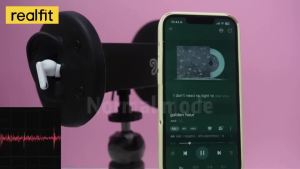 [Localstock]RealfitF3BluetoothEarphone-38dBNoiseCancellationSportHeadset360 ° SpatialSoundGoodBass