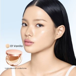 PROMO TERBATAS SKINTIFIC - Cover All Perfect Cushion | Skin Tint SPF 35 PA High Coverage Serum foundation12H Oil-Control Glow Finish Outdoor COD