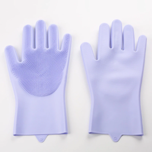 Pet Bath Gloves Silicone Gloves Dog Anti-Scratch Anti-Bite High Quality Grooming Massage Gloves Remove Pets Floating Hair