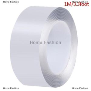 [COD] Home Fashion 1 2 3 5M Nano Tape Double Sided Tape Transparent Reusable Waterproof Adhesive Tapes Cleanable Kitchen Bathroom Supplies Tapes
