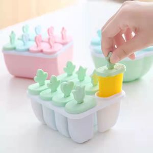 vita Ice Cream Mold Cartoon Homemade Ice Cream Popsicle House Model Making Box