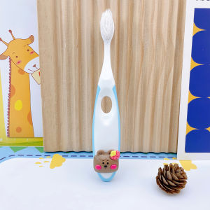 Children Toothbrush 3 to 6-12 Years Old Cute Small Animal Soft Bristles Premium Gum Protection Tooth Protection Baby Small Head Toothbrush