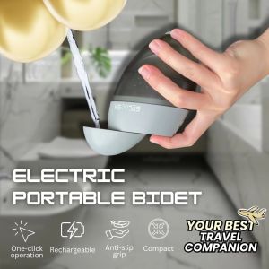 Sploosh Electric Portable Bidet High Pressure and Rechargeable (For Travelling Road Trips Camping Etc.)