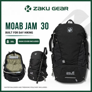 [Jack Wolfskin] Moab Jam 30 (30 Litre) Backpack - For Outdoor Travel Hiking - Waterproof Water Bladder Rain Cover
