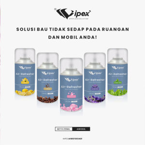 WIPEX AIR REFRESHER PENGHILANG BAU INTERIOR MOBIL CAR ODOR ELIMINATOR ANTI BAKTERI 250 ML / FOGGING SPRAY DISINFECTANT PEWANGI  PENGHARUM RUANGAN RUMAH KANTOR AIR PURIFIER PENYEGAR UDARA / PARFUM MOBIL