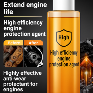 High-Efficiency Engine Anti-Wear Agent Reduction Anti-Shaking Engine Oil Fine Additive Promote Engine Power Noise Car Maintenance