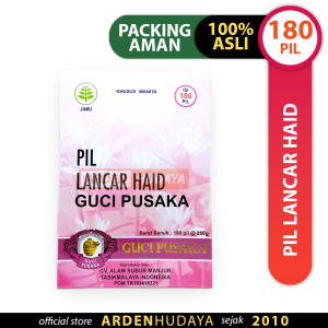 PIL LANCAR HAID GUCI PUSAKA 180 PIL