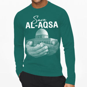 Al-AQSA | Kaos Lengan Panjang Pria & Wanita | Distro | Sablon | Murah | Produk Lokal | CIAO.ID