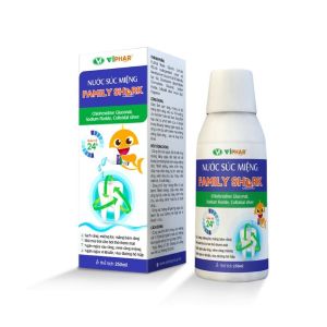 Nước Súc Miệng Family Shark 250ml Giảm Sâu Răng Viêm Răng Nhiệt MiệngNgăn Ngừa Bệnh Lây Lan Đường Hô Hấp
