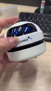 Desktop Vacuum Cleaner Portable Vacuum Machine Quiet Cleaning Machine Plastic Texture Home Cleaning Tool for Pet Hair