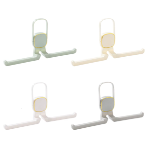 Treo tường hairband Dụng cụ treo ít cài đặt phòng tắm kệ lưu trữ cao cấp PP vật liệu tủ treo quần áo