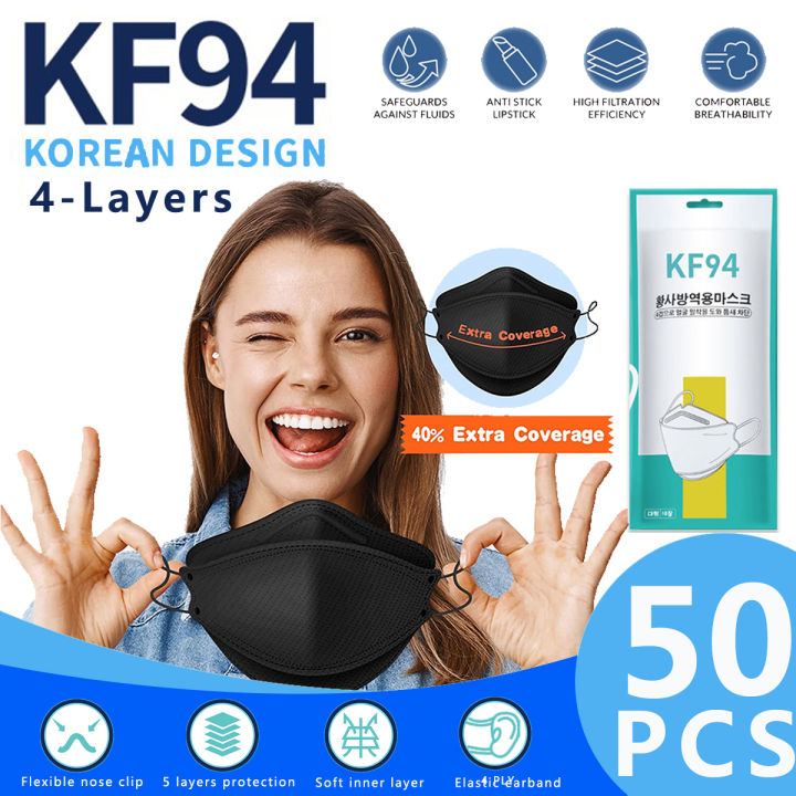 KF94 Mask and kn95 MASK KF94 FACE MASK 50PCS kn95 face mask kn95 mask kn95 medical mask N95 face