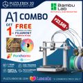 Bambu Lab A1 series &  A1 Combo 4-Color AMS lite Full Auto Calibration Noise Canceling 3d Printer. 