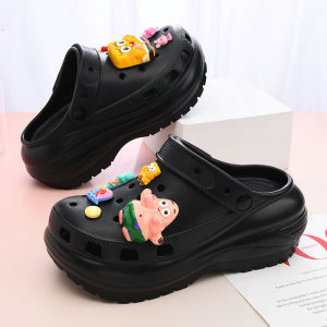 [Free Shipping] Cross Clogs EVA Non-Slip Thick Sole Guanglun Clogs