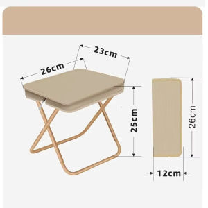 SG Seller Outdoor Must-haveOutdoor Folding Stool Portable Ultralight Fishing Chair Small Leisure Handbag Style Camping Picni