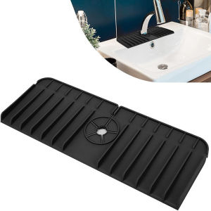 Kitchen Super Absorbent Drain Pad Coffee Rubber Dish Drying Mats Bottle Rugs Quick Dry Bathroom Sink