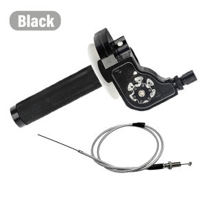 7/8 CNC Process Quick Throttle Grip V2 Full Alloy With 110cm Cable Universal For 22mm Handlebars