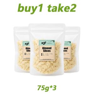 AAA+ Roasted Almond Slices 75g 250g – Crunchy & Fresh Daily Snack