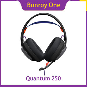 JBL Quantum 250 Wired Over Ear Gaming Headset Detachable Boom Mic 3.5mm Connection 40mm Driver Compatible With PC Console Tablet Mobile For In-game Chat Live Streaming Voice Call