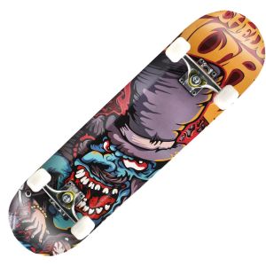 Skateboard original premium quality anti slip 7 ply maple deck layers durable wood for teens and Kids