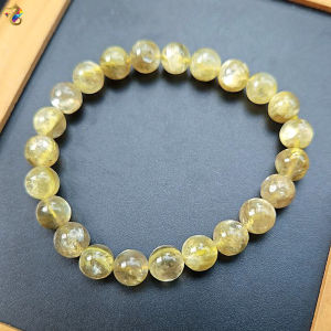 Collection Grade Gold Emeralds Mica Lepidolite Bracelet