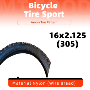Nylon Bicycle Tire – Wire Bead Arrow Tread Pattern Design