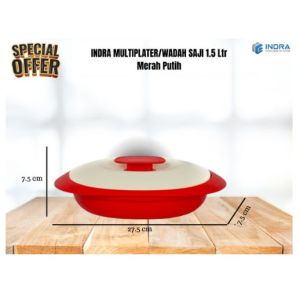 INDRA Wadah Saji volume 1500ml/multiplater