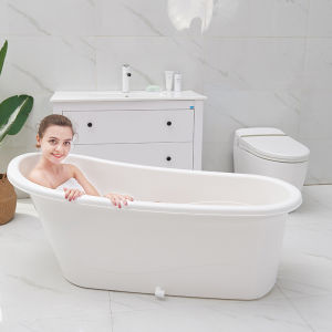 Childrens and Adults Bath Tub Home Use Large Bath Bucket Shower Tub Soaking Tub Plastic Bath Bucket
