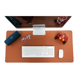 SG Waterproof Leather Desk Mouse Pad - Large Desktop Table Mat Laptop Computer Accessories Keyboard Mousepad
