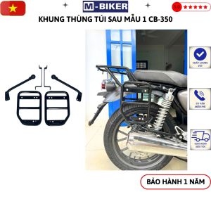 Baga ống CB350 cảng sau CB350 tải trọng trên 50kg mbiker đen nhám PHỤ KIỆN CB350