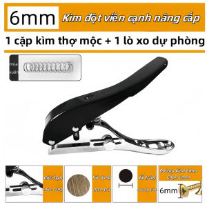 Kìm đục lỗ tròn PVC Tool-Hive che lỗ ốc vít 6mm 8mm 10mm dùng cho nhựa công nghiệp và gỗ dụng cụ sửa chữa đa năng