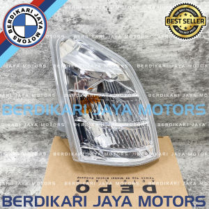 215-1599-A-C CORNERLAMP CORNER LAMP LAMPU SEIN SEN SAMPING RATING RITING RIFTING BELOK KANAN / KIRI NISSAN XTRAIL 2001 2002 2003 2004 2005 2006 2007 CRYSTAL CHROME