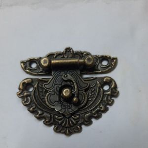 Pengait Togol Kotak Beg Pakaian Gaya Retro Vintaj Cangkuk untuk Selak/ Vintage Retro Style Decorative Hasp Toggle Suitcase Box Lock Hook for Latch 1Pc