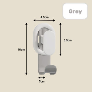 Borong365 Wall Mounted Adjustable Wash Basin Holder Hook Hanger Punch Free Kitchen Bathroom Storage Rack 可调节洗脸盆挂钩