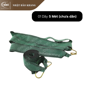 [HÀNG CÔNG TY MALAYSIA] Dây ràng chở hàng cao cấp LOẠI 1 dài 5M/6M/8M/10M (chưa dãn) - Dây chun buộc hàng co dãn tốt chắc chắn độ bền cao bản rộng 5 phân - Dây chằng hàng chuyên dụng cho ba ga xe gắn máy đủ mọi kích thước