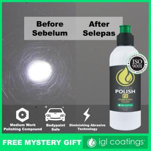 IGL Ecoshine Polish F2 | Polishing Medium Scratch | Halo Holograms | P2000 - P3000