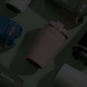 【Fast Delivery】380/510ML 304 Stainless Steel Coffee Cup Mug With Double Lid Vacuum Insulation Water Bottle Tumbler Hot And Cold 24 Hours For Travel Home Office