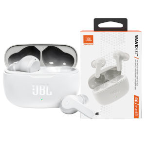 𝐉𝐁𝐋 WAVE 200TWS True Wireless Earbuds Bluetooth Stereo Earphones Bass Sound Headphones With Built-in Microphone