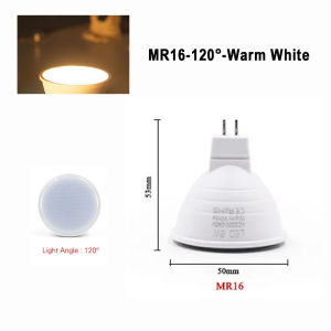 Led Light Gu10 Mr16 E27 E14 Spotlight 6w 24 For 120 Cob Bulb 220v Home Warm Cold High White Indoor Degree Saving Energy Plastic Lampada Quality Lampara Degrees Lighting Aluminum Lamp Bombillas Decorative Spot