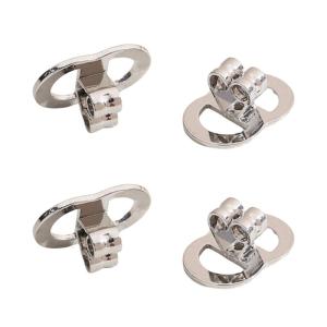 Invisible Earring Support Clip 8 Figure Design Prevents Sagging Heavy Earrings Universal Fit Comfortable Material