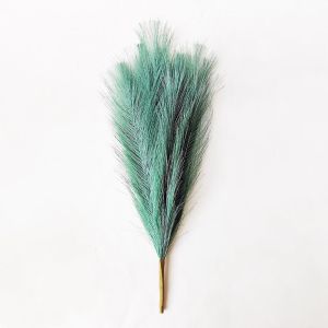 HUYAN DIY Artificial PropBackground Vase Decorations Home Garden For Wedding Party Simulation Flower Pampas Grass Fake Plant Reed Flowers