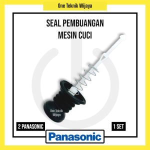 1 SET LENGKAP KARET SEAL SIL  PEMBUANGAN AIR MESIN CUCI PANASONIC 2 TABUNG UNIVERSAL