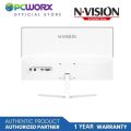 Nvision N2455-Pro 23.8" IPS 100hz 1920*1080 Monitor Black and White | N-Vision 23.8" Inch LED Monitor | LED Monitor. 