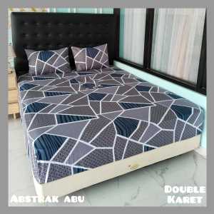 SPREI ANTI GESER/DOBEL KARET KHUSUS TINGGI 40 CM UKURAN JUMBO 200X200 AESTHETIC