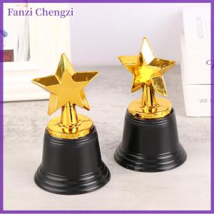 Fanzi 1Pcs Mini Star Plastic Award Trophy Children Winner Trophies For Kids Competition Reward Prize Parties Favors